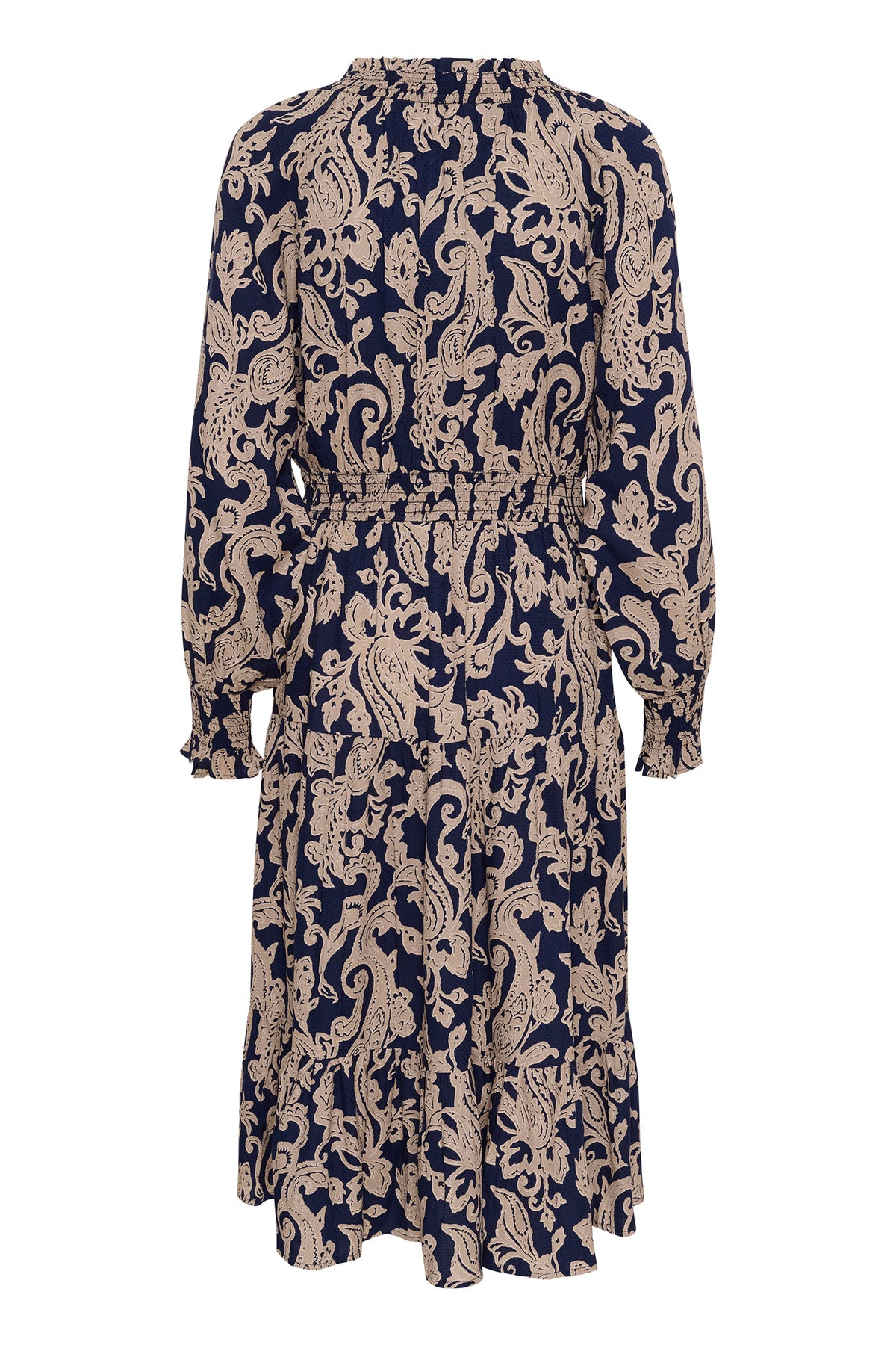 CRLucy Lång Klänning Blue Paisley - 10613157