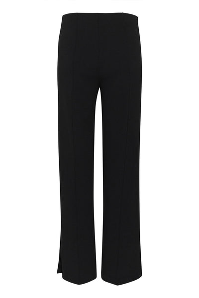 SLBea Slit Pants Black - 30407618 Thumbnail
