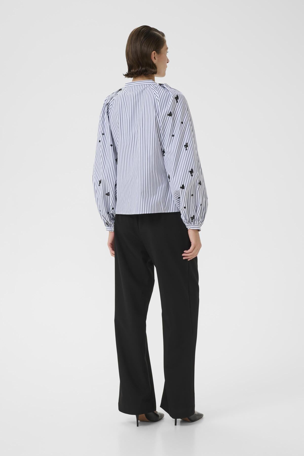 KBEgoni Blouse Ombre Blue stripe - 108854 - 10105882