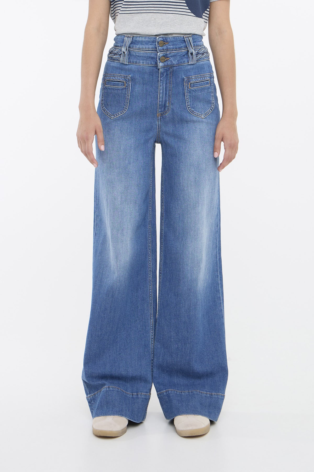 BAALDO JEANS Ljusblå denim - 50405178