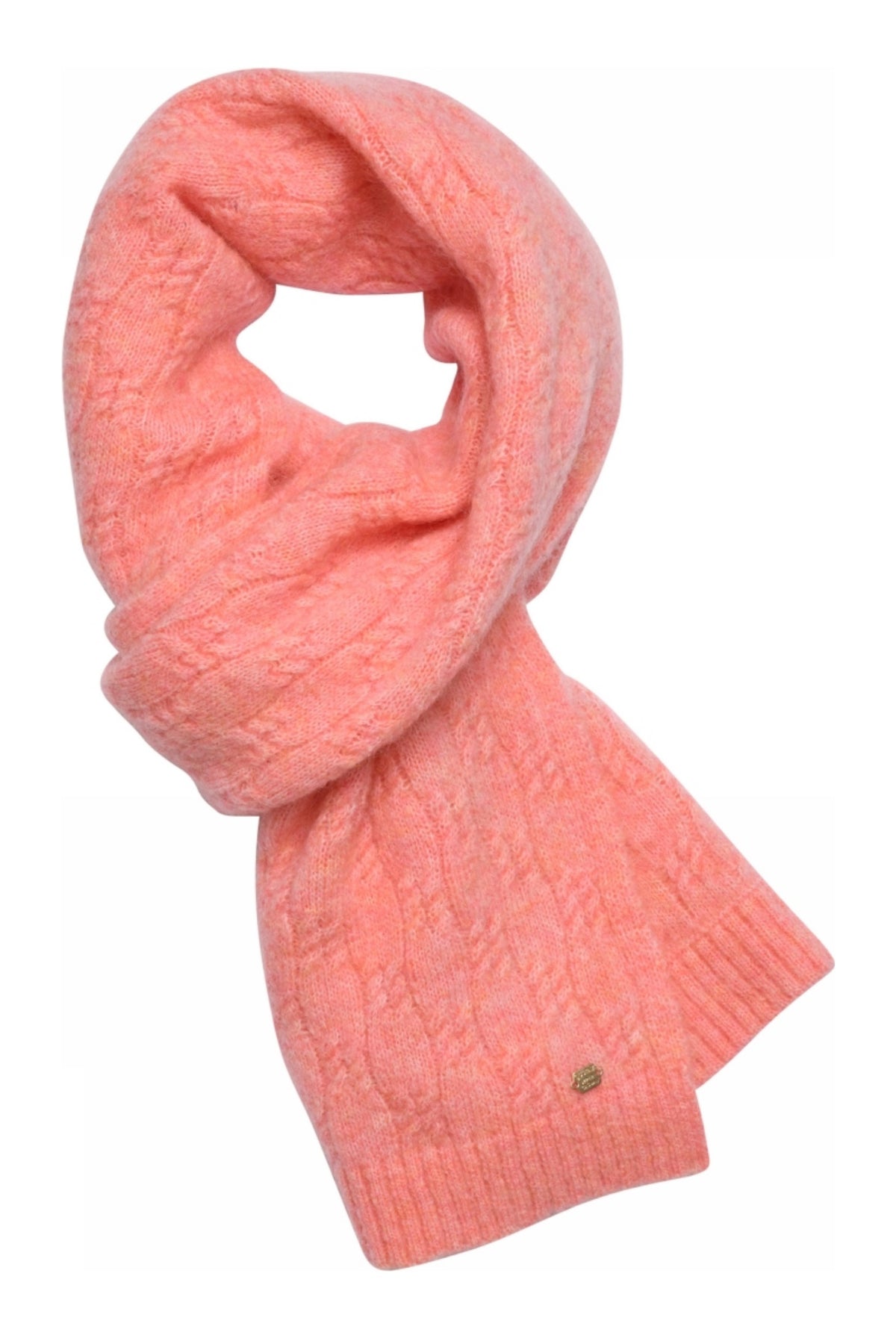 Defne, stickad halsduk 96464-Rose - 62807/3615