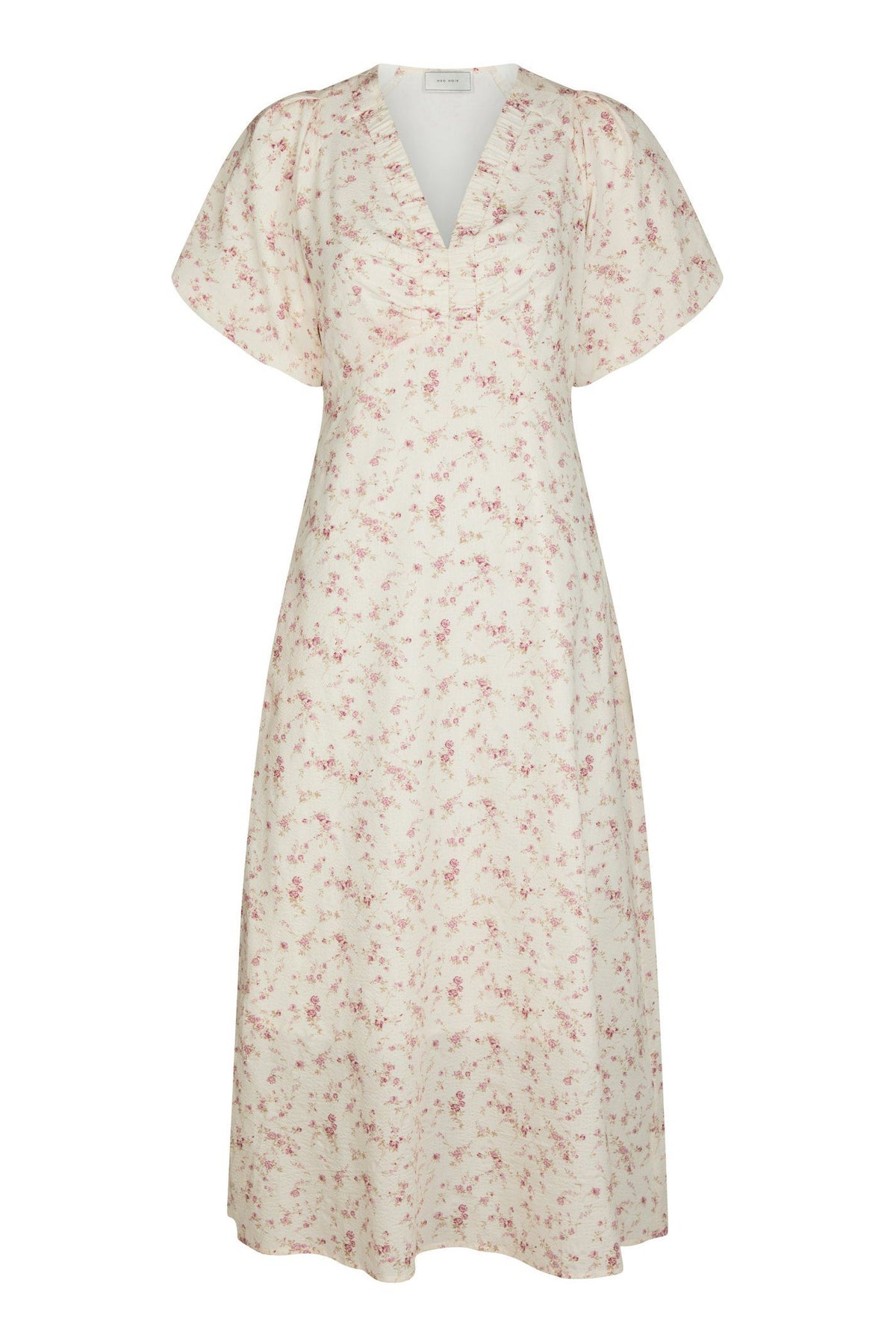 165994 ILLANA PRINT DRESS KLÄNNING DUSTY ROSE - 165994 ILLANA PRINT DRESS