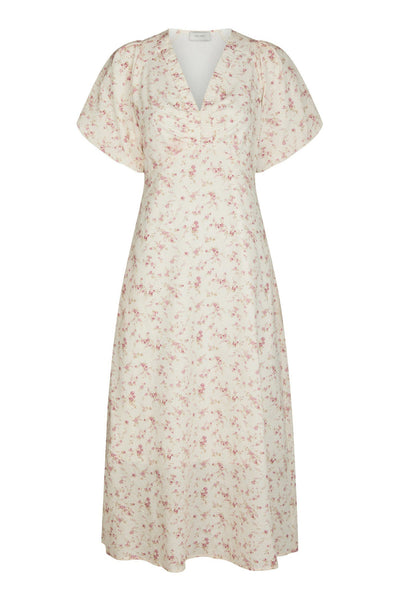 165994 ILLANA PRINT DRESS KLÄNNING DUSTY ROSE - 165994 ILLANA PRINT DRESS Thumbnail