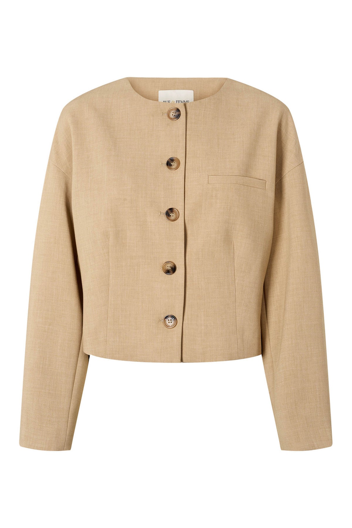 6800RDFLuxyNathalie blazer 535 Khaki - RDF676