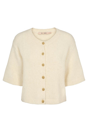 6873RDFElisa stickad kofta 02 Off white - RDF409