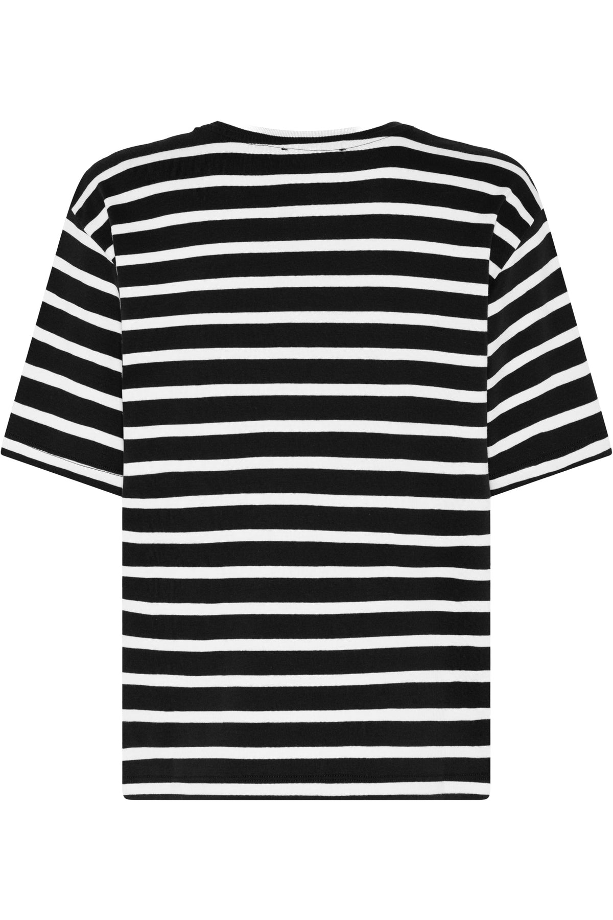 IguanuraBBBasic t-shirt Svart / Creme randig - BBW5058