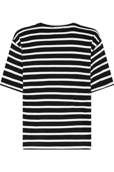IguanuraBBBasic t-shirt Svart / Creme randig - BBW5058 Thumbnail