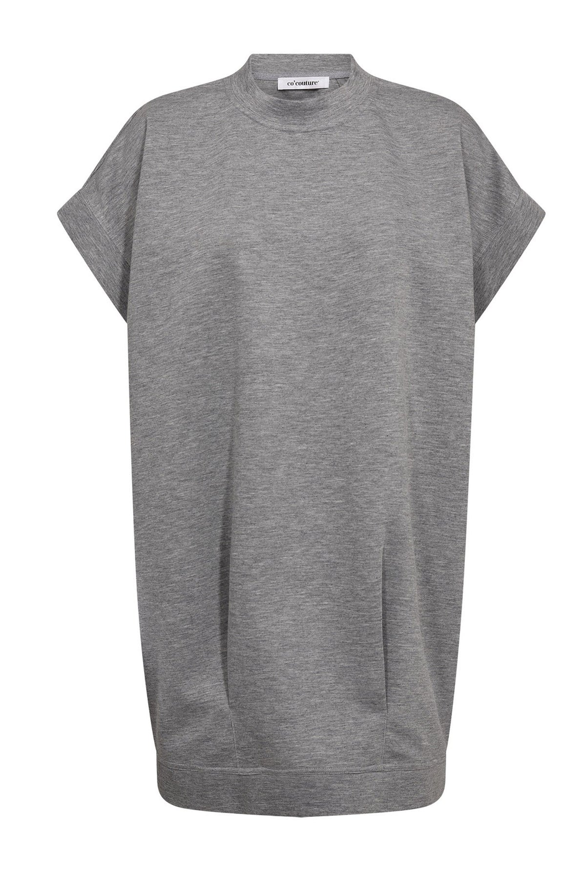 LanceCC Sweat Dress 57-Gråmelerad - 46082