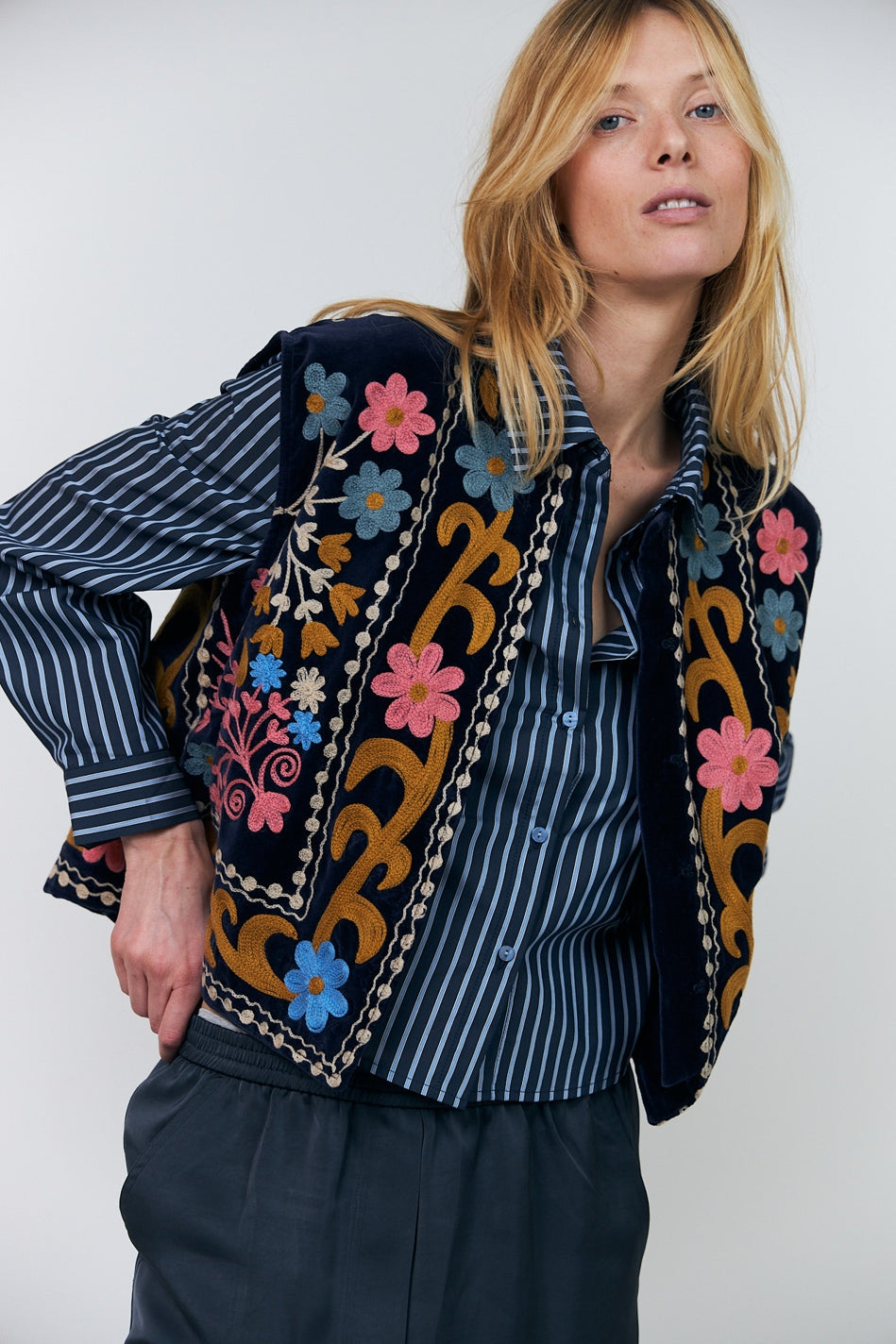 Binll Vest Sl MÖRKBLÅ - 26415-1007