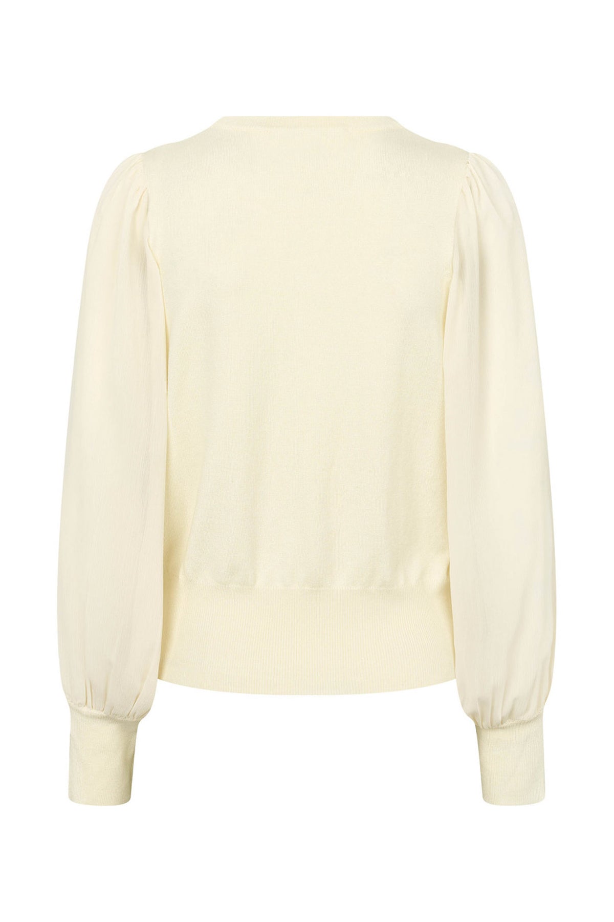 7493RDFKatrica stickad blus 01 Vit - RDF627