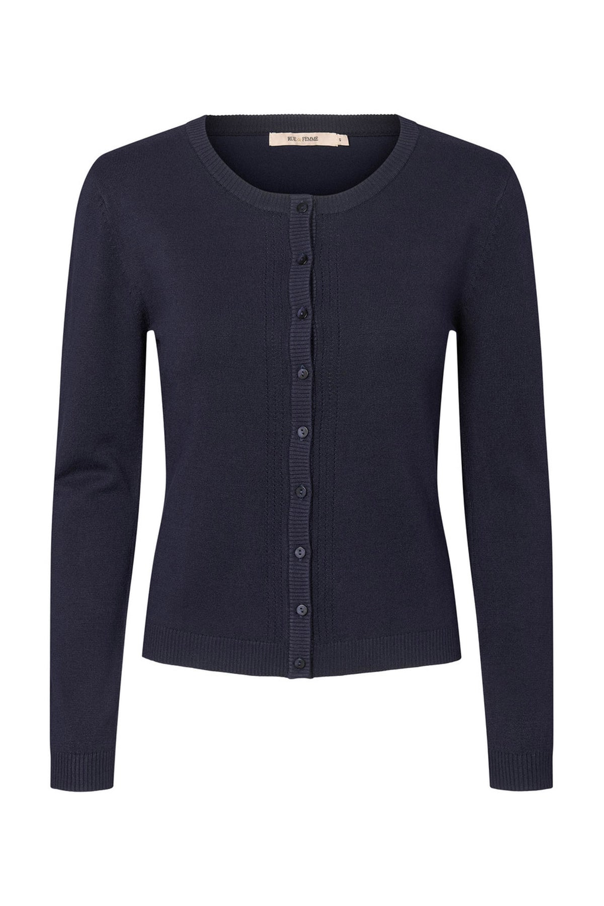 7493 Softy Heloise stickad kofta 250 Midnight - RDF281