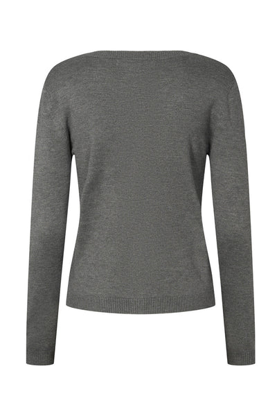 7493 Softy Heloise stickad kofta 403 Storm grey - RDF281 Thumbnail