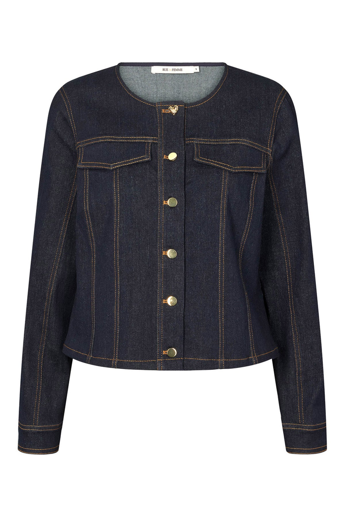 7659RDFSolenne jacka 200 Blue denim - RDF635