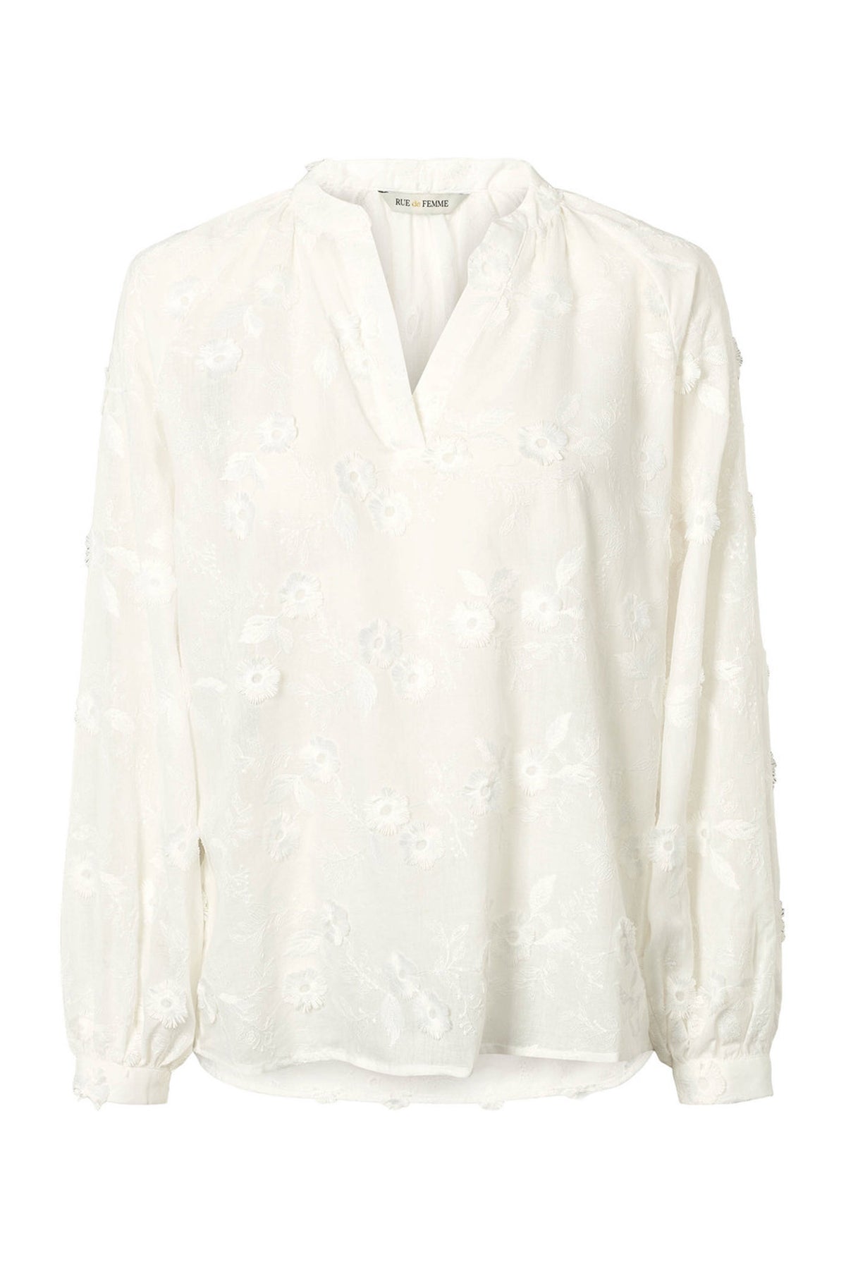 7669RDFSabra blus 01 Vit - RDF602