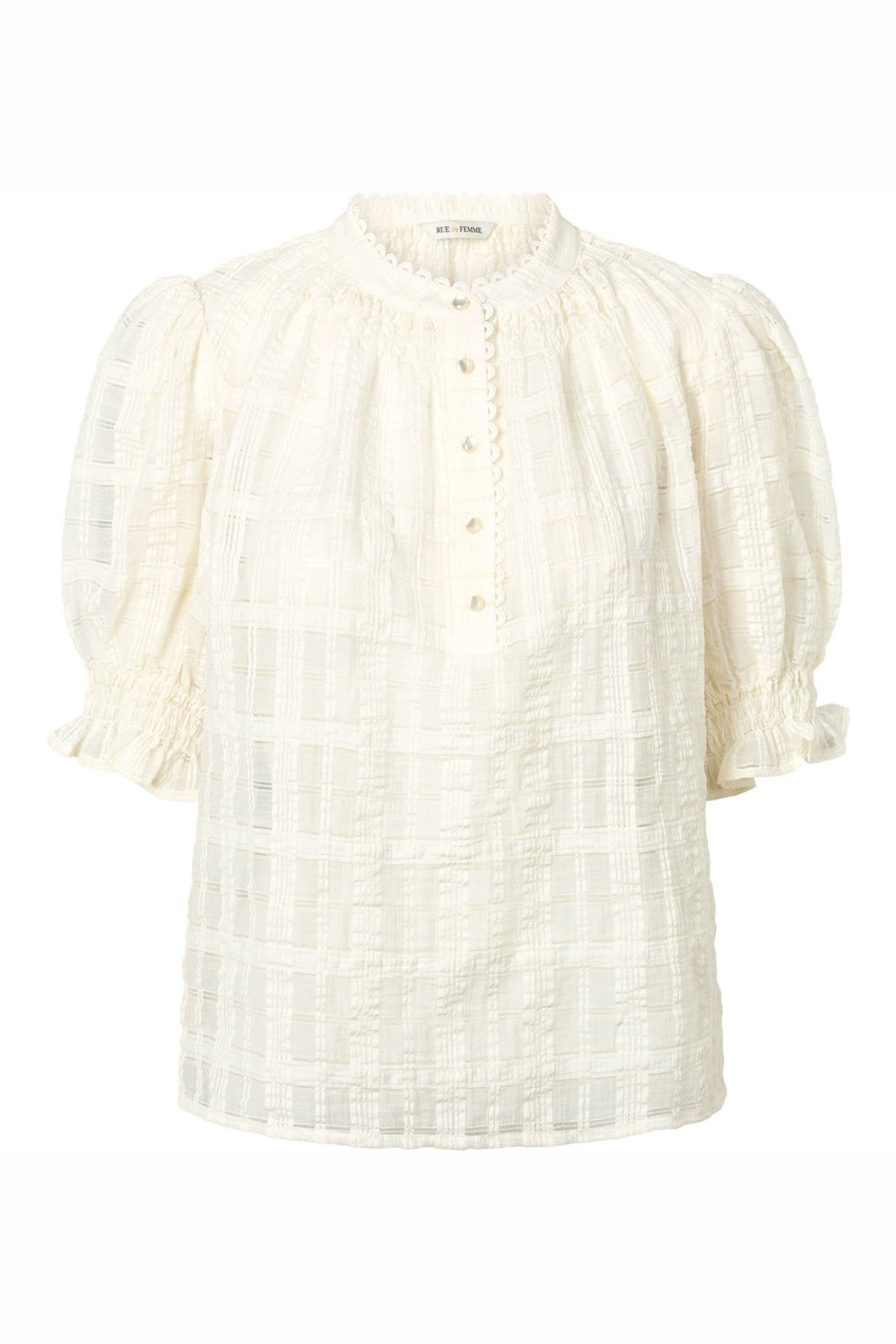7716RDFRowan skjorta 02 Off white - RDF761