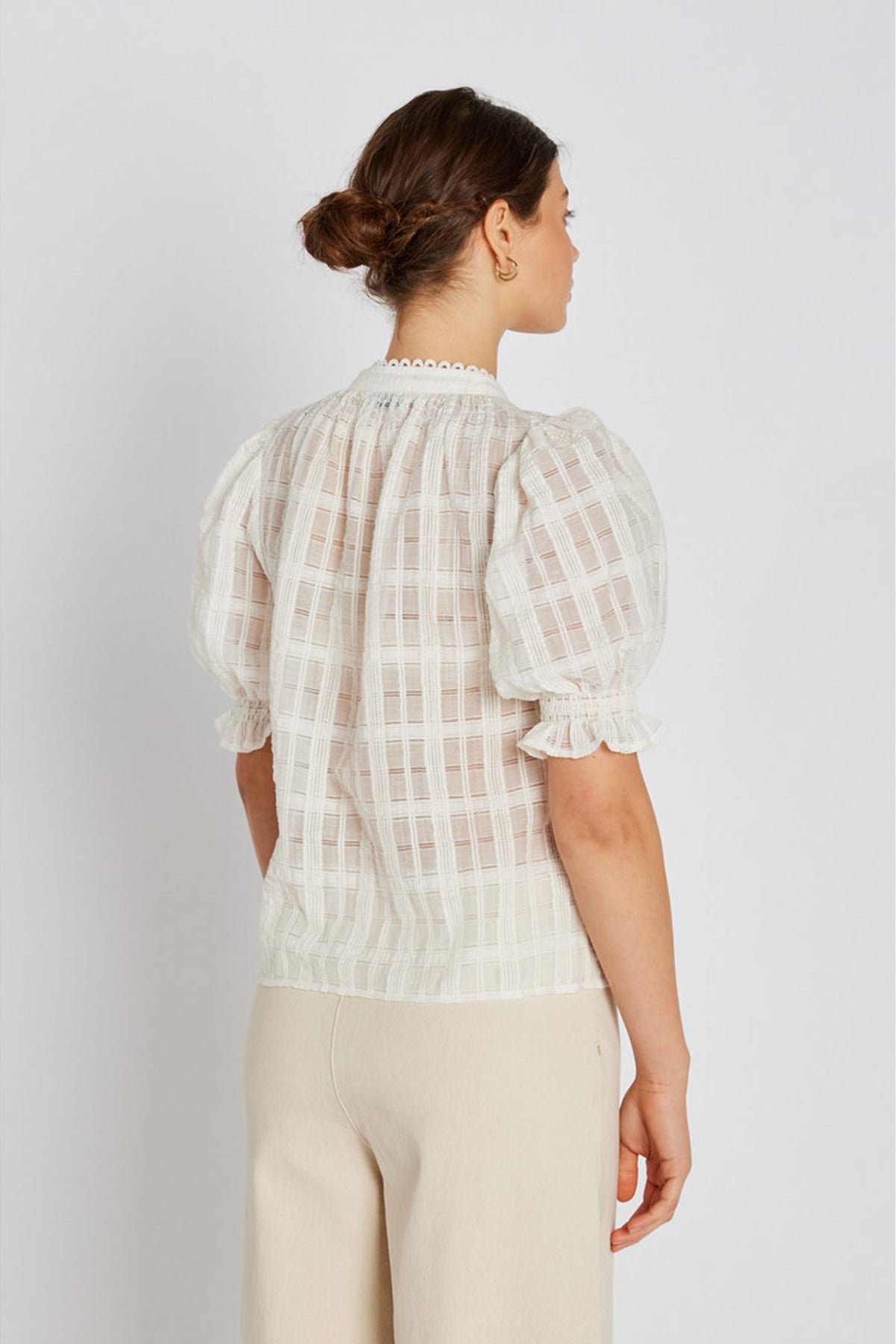 7716RDFRowan skjorta 02 Off white - RDF761