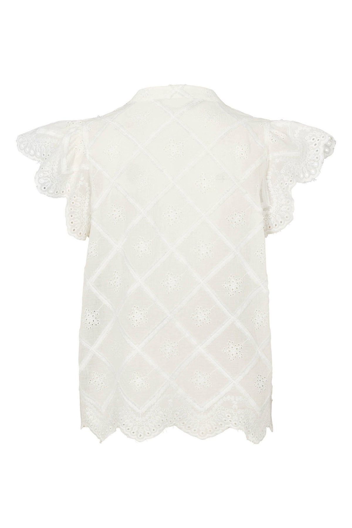 7739RDFCressida blus 01 Vit - RDF903