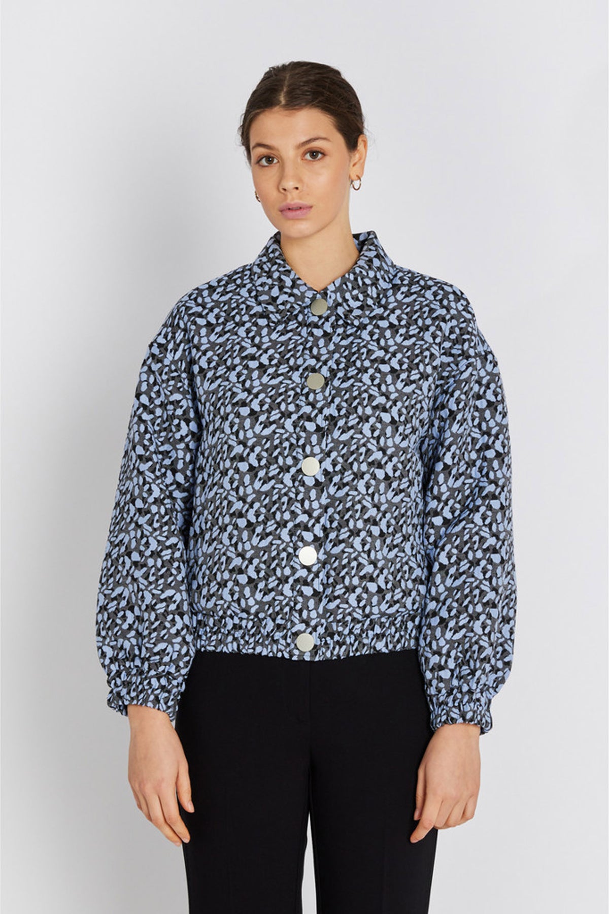 7743RDFMaelynn jacka 270 Blue stone - RDF775