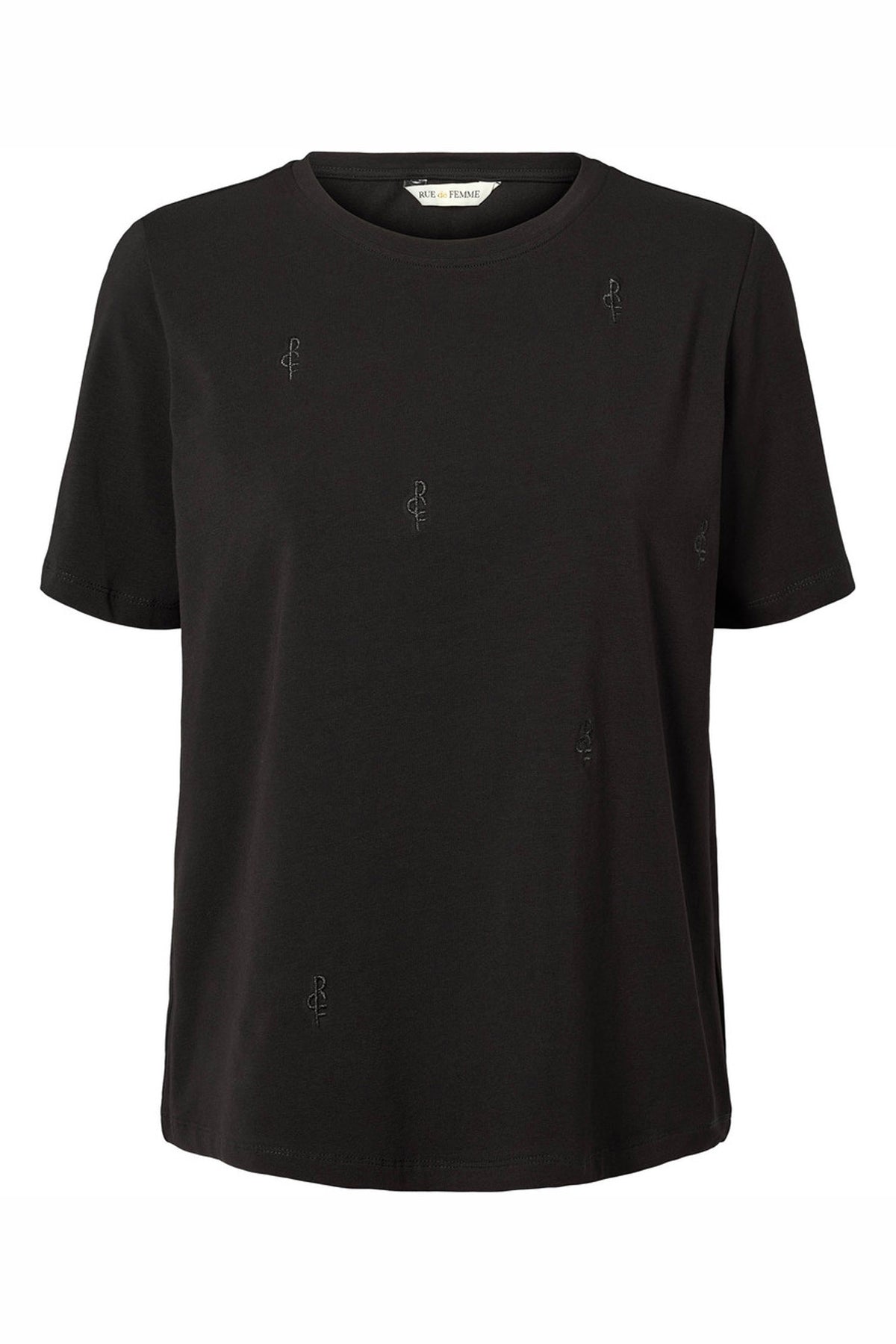 7755RDFAlvina logo T-Shirt 20 Svart - RDF684