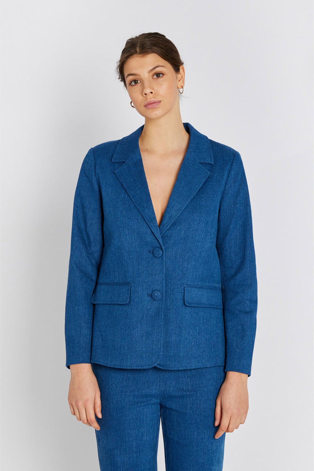 7821RDFNewKasumi jeansblazer 203 Ljusblå denim - RDF906