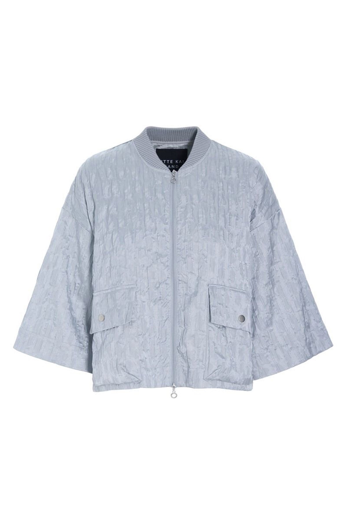 Baburu jacka med krage TENDER BLUE - 261-2461-5585