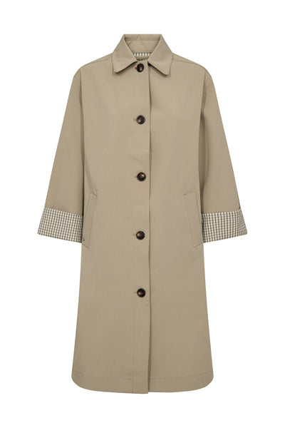 MMRiko Bora Trenchcoat Twill - 178210 Thumbnail