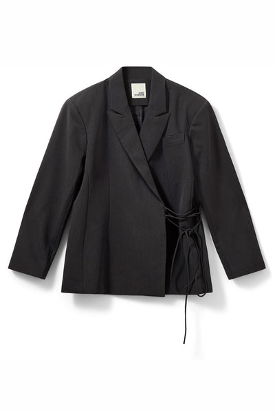 SUSSIESW TIE STRING BLAZER 8008 Mörkgrå - S261375 Thumbnail