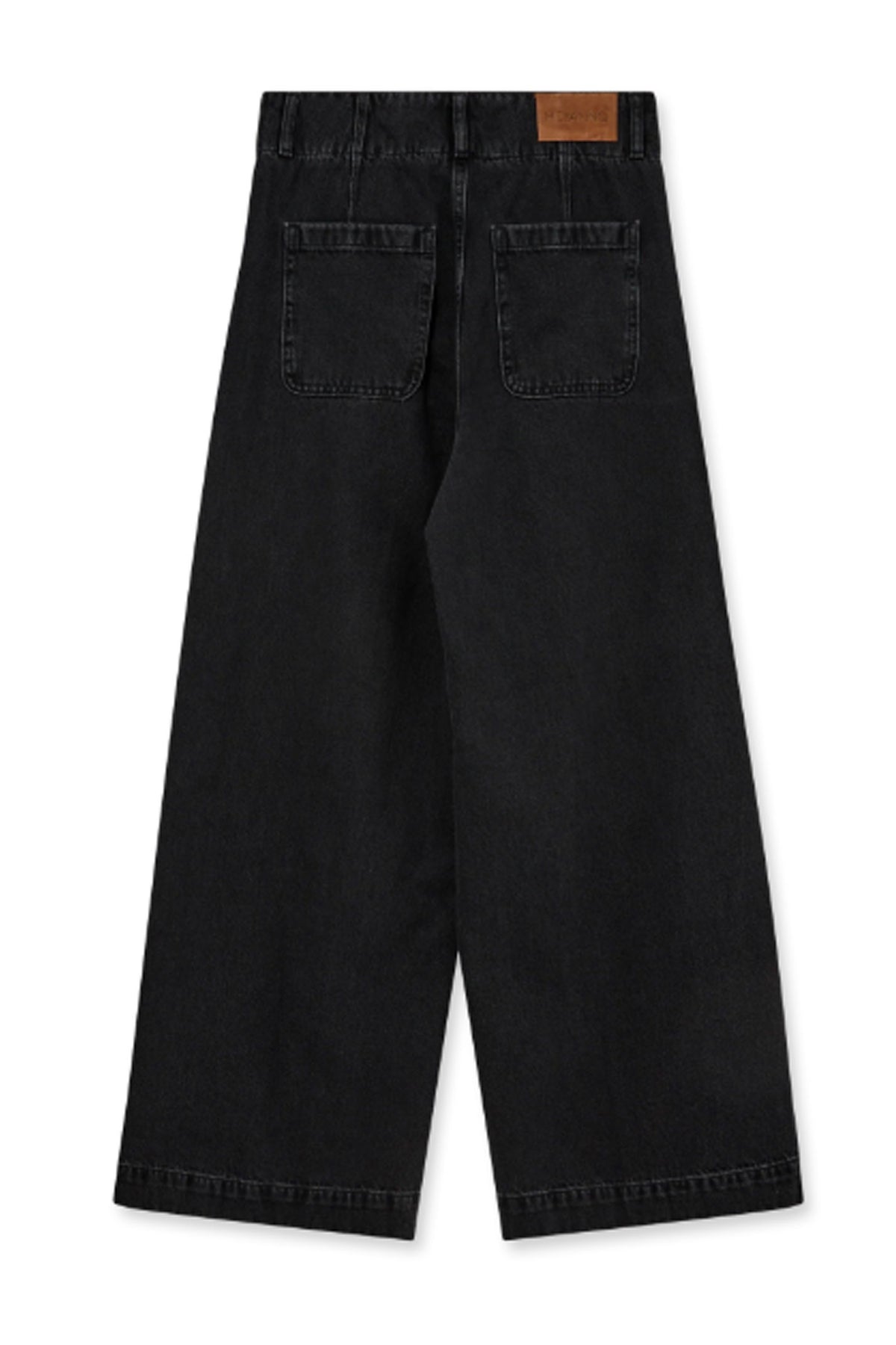 800138 MMHNOBLE DRAPY PANT BYXA 801 Black - 800138 MMHNOBLE DRAPY PANT