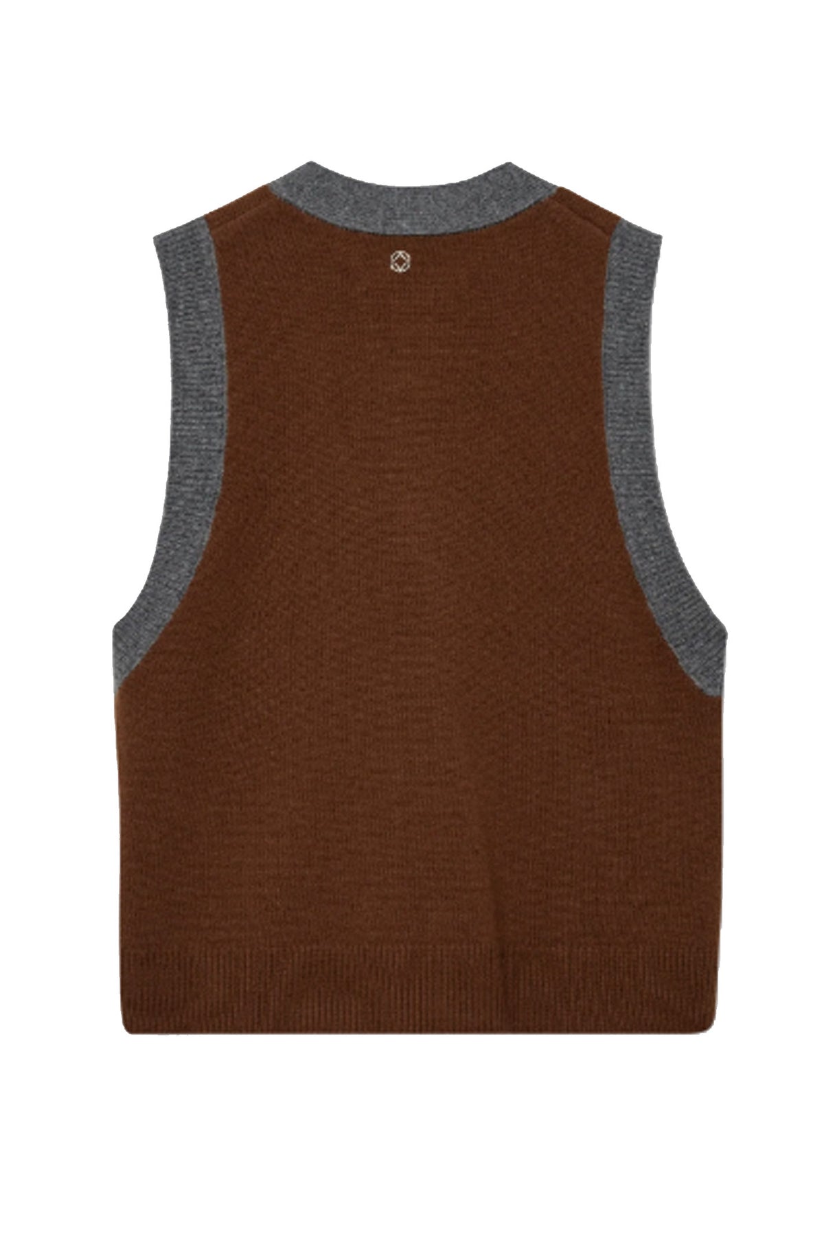 800199 MMHVICTORY KNIT WAISTCO 11 Grey Melange - 800199 MMHVICTORY KNIT WAISTCOAT