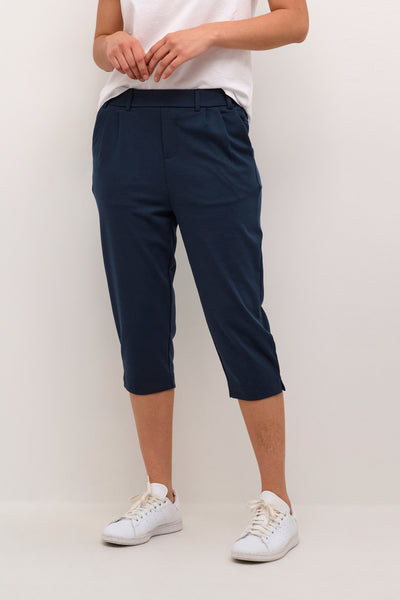 KAjenny Capri Pants Midnight Marine - 10508872 Thumbnail