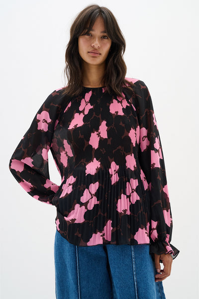 MendraIW Blus Cashmere Rosa Cut Out Blomma - 30109660 Thumbnail