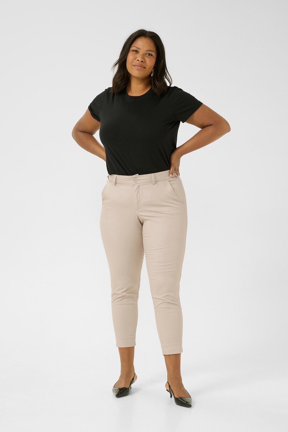 KCleana Chino 7/8-byxor Feather Gray - 10581546