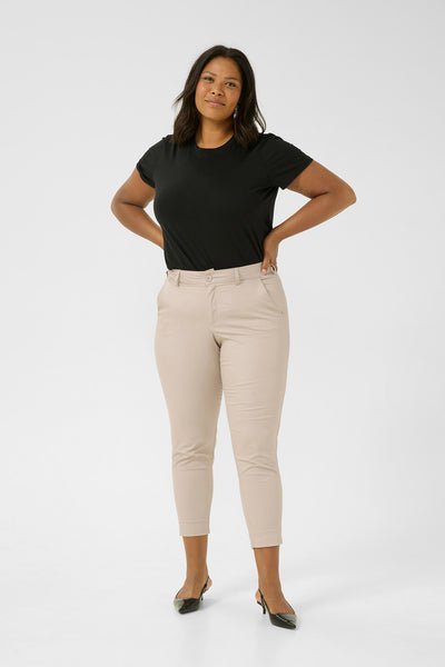 KCleana Chino 7/8-byxor Feather Gray - 10581546 Thumbnail