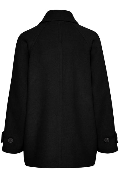 ThoraIW Minona Coat Black - 30109485 Thumbnail