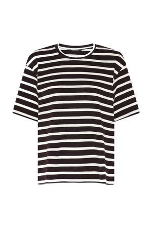 IguanuraBBBasic t-shirt BROWN STRIPE - BBW5058