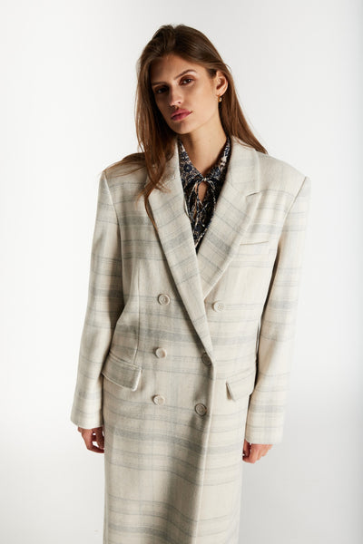 KentioBBAbellas kappa Beige Check - BBW5082 Thumbnail