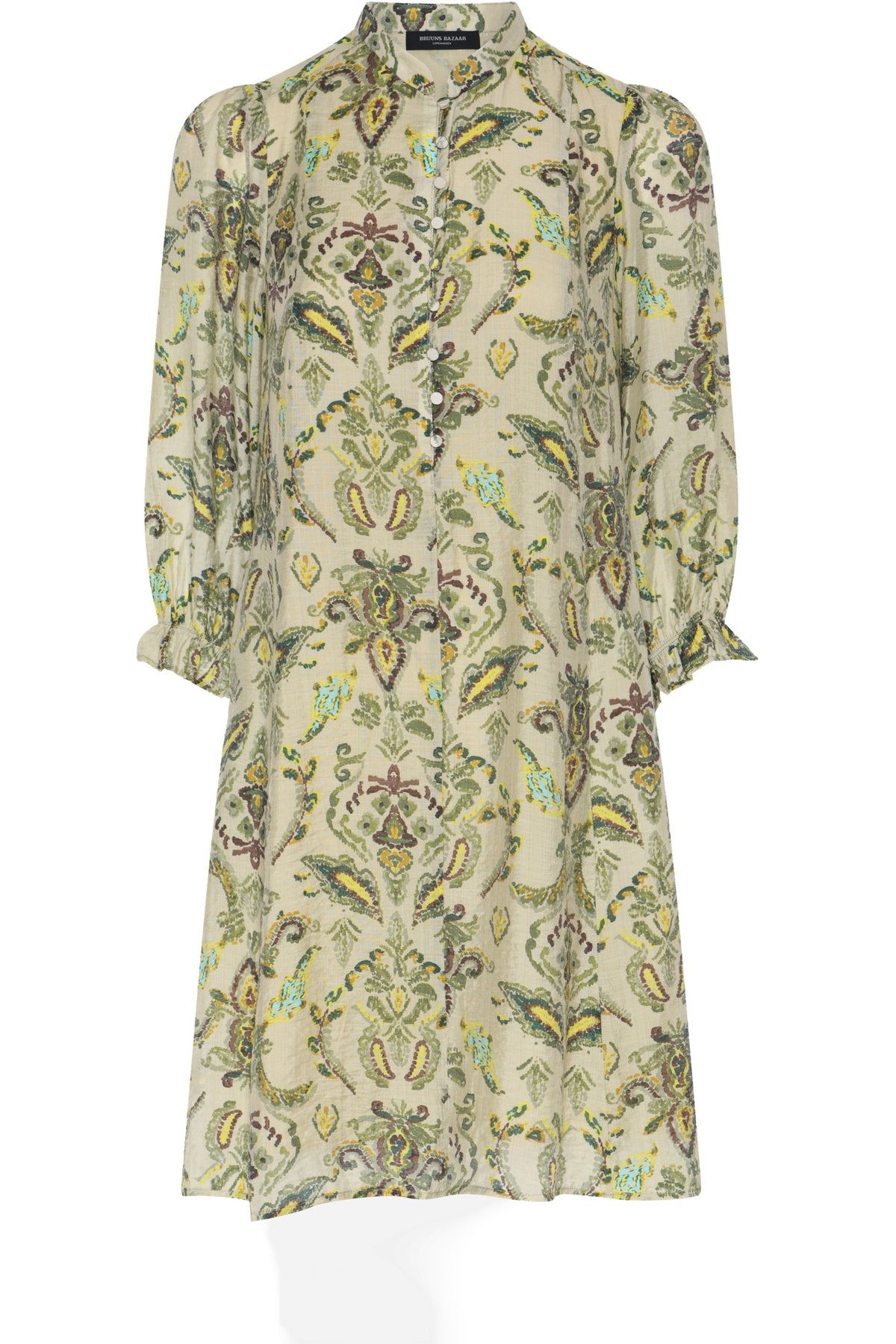 DuscleBBVivan klänning Multi Green Print - BBW4991