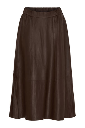 A-linjeformad kjol Espresso - 100096
