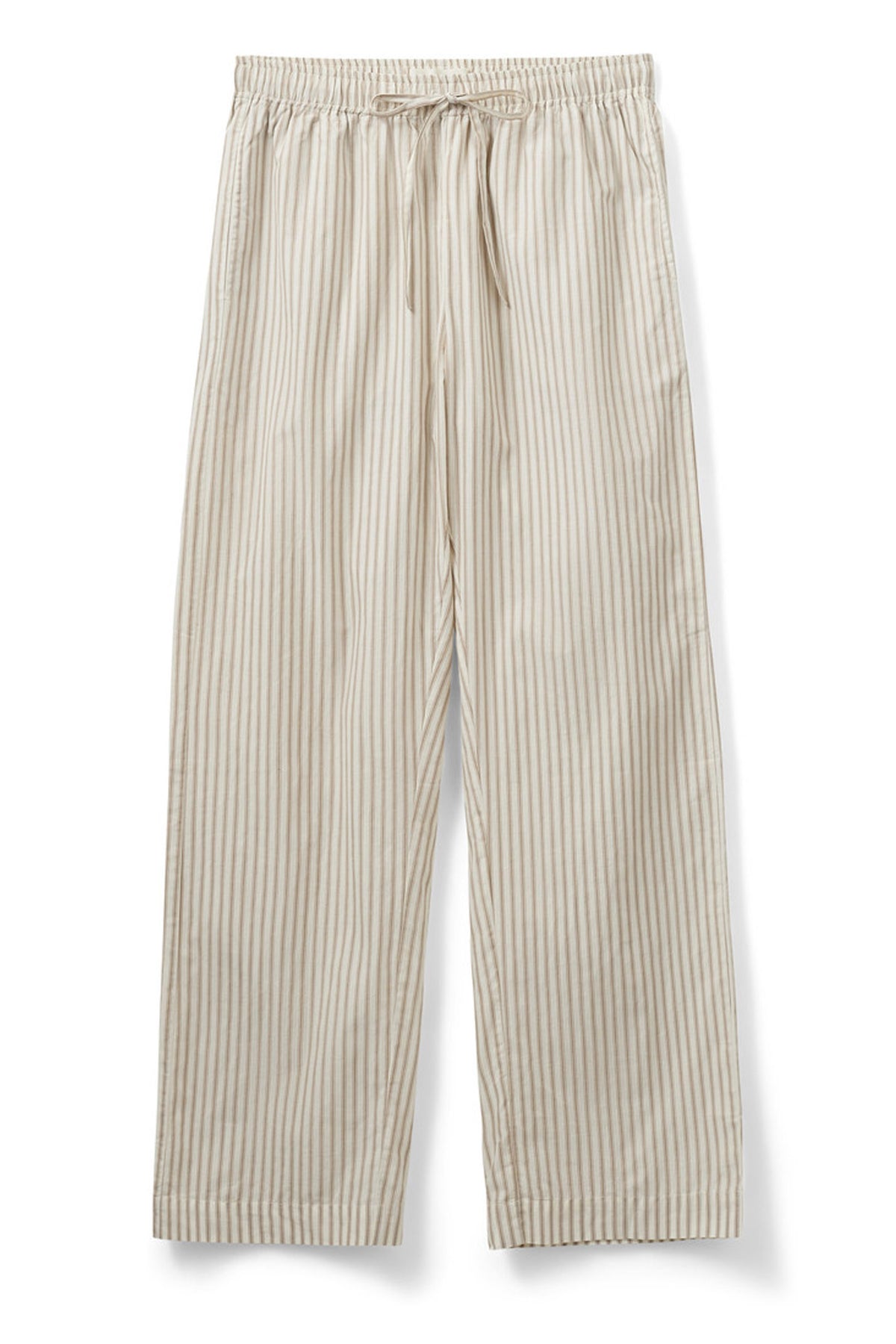 ABIGAILESW TROUSERS 7113 Brunrandiga -