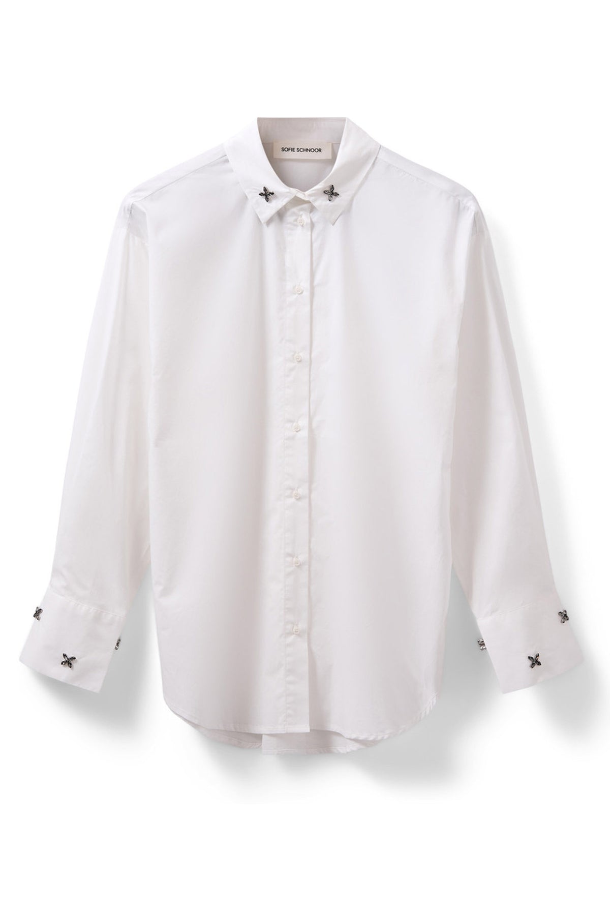 ADALENESW SHIRT 0100 Vit - S254345