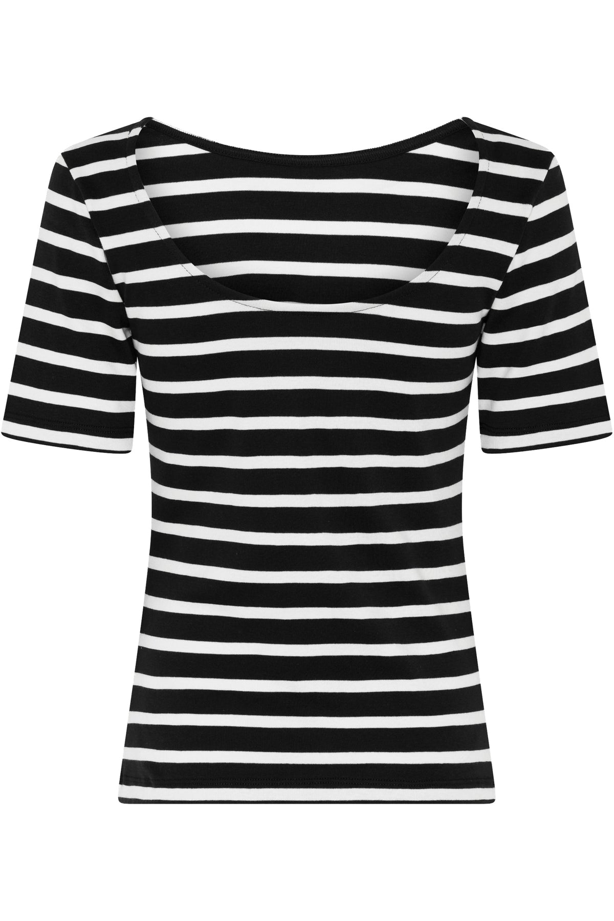 IguanuraBBBlus med båtringning Svart / Creme randig - BBW5042