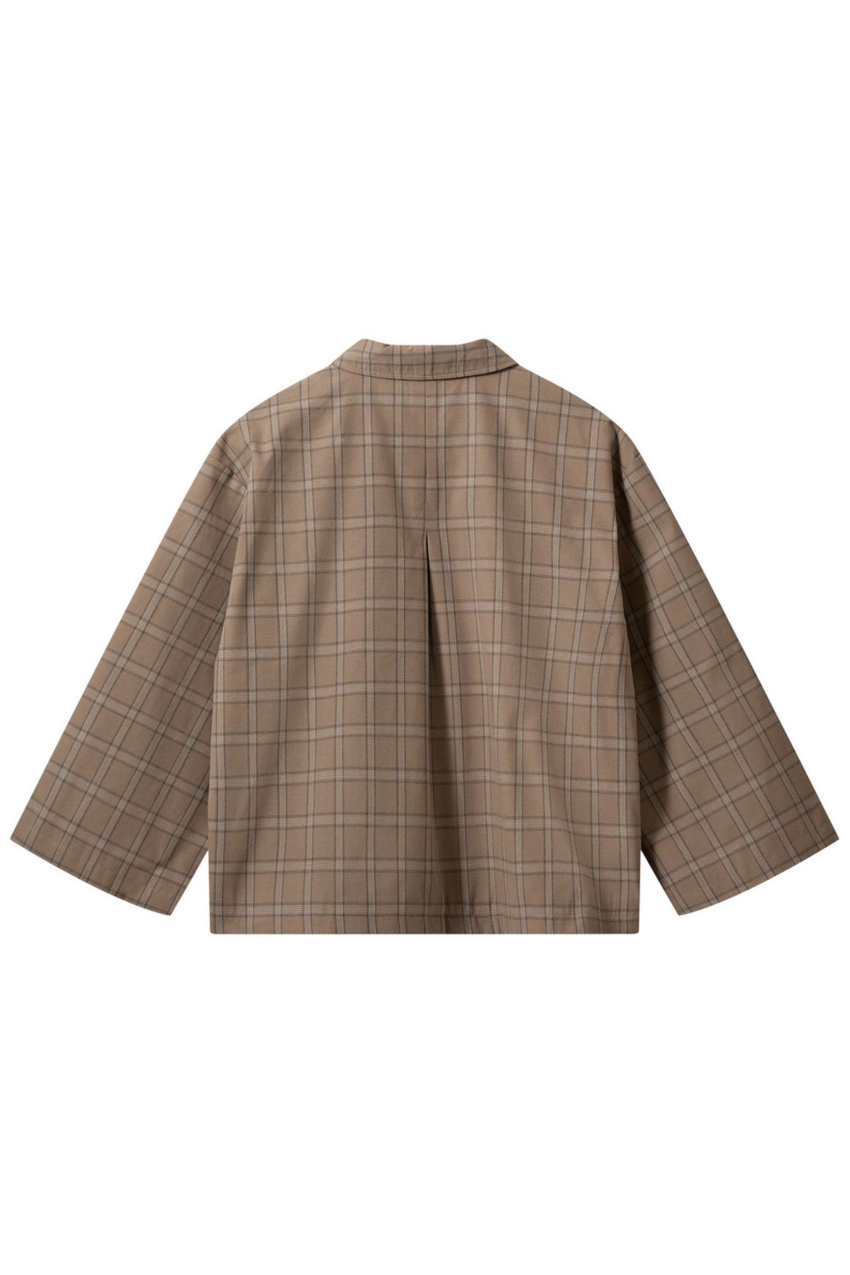 AGATHASW CHECK JACKET 9145 Light Brown Check - SNOS767