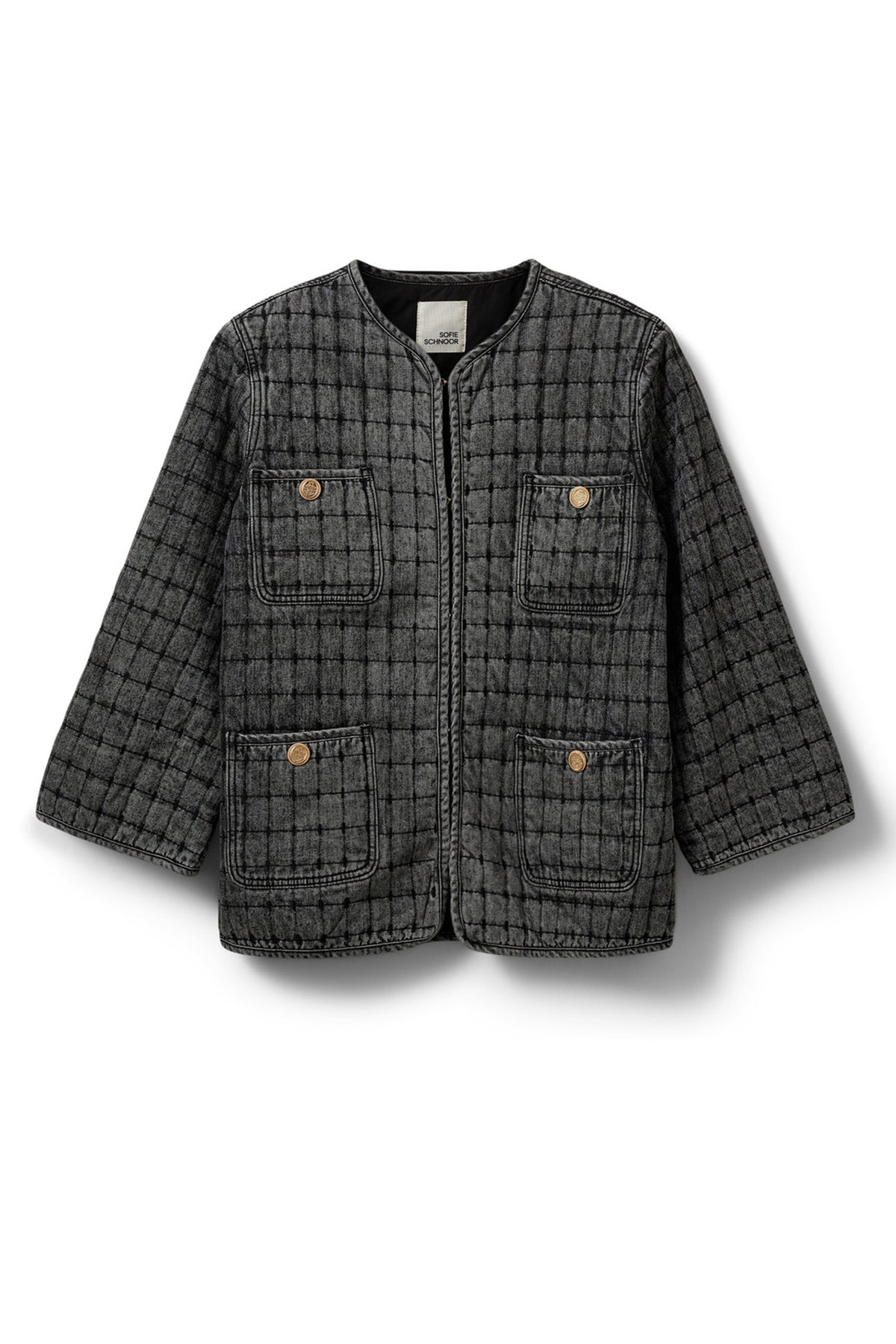 ALAJASW JACKET 1015 Washed black - S254221