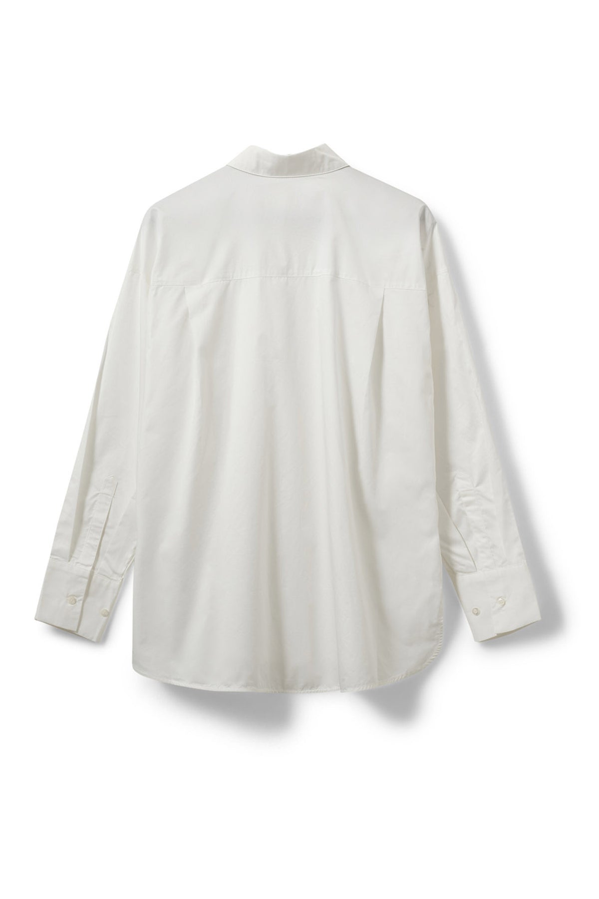 ALINASW OVERSIZED SHIRT 0105 Vit - SNOS742