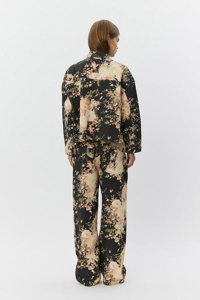 AMAYASW BOXY DENIM JACKET 9069 Flower mix - S261125 Thumbnail