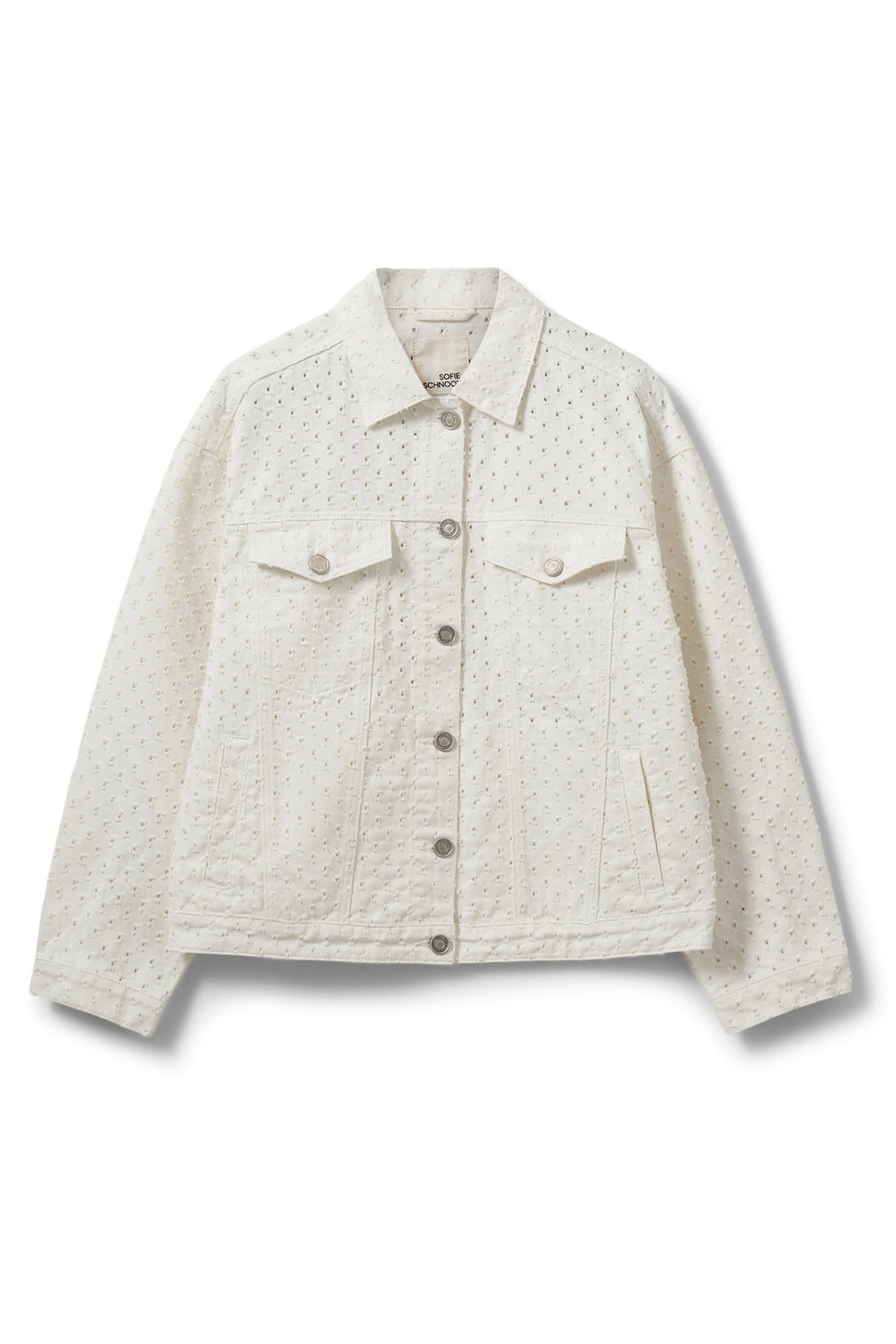 AUDREYSW ÖVERSIZED DENIMJACKA 0101 Off white - S262185