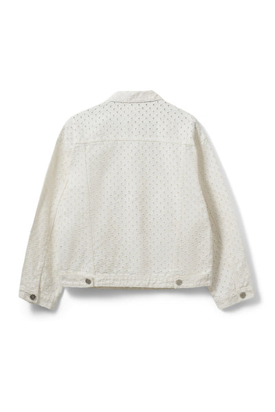 AUDREYSW ÖVERSIZED DENIMJACKA 0101 Off white - S262185 Thumbnail