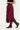 Adeline kjol Burgundy - 16903