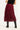 Adeline kjol Burgundy - 16903