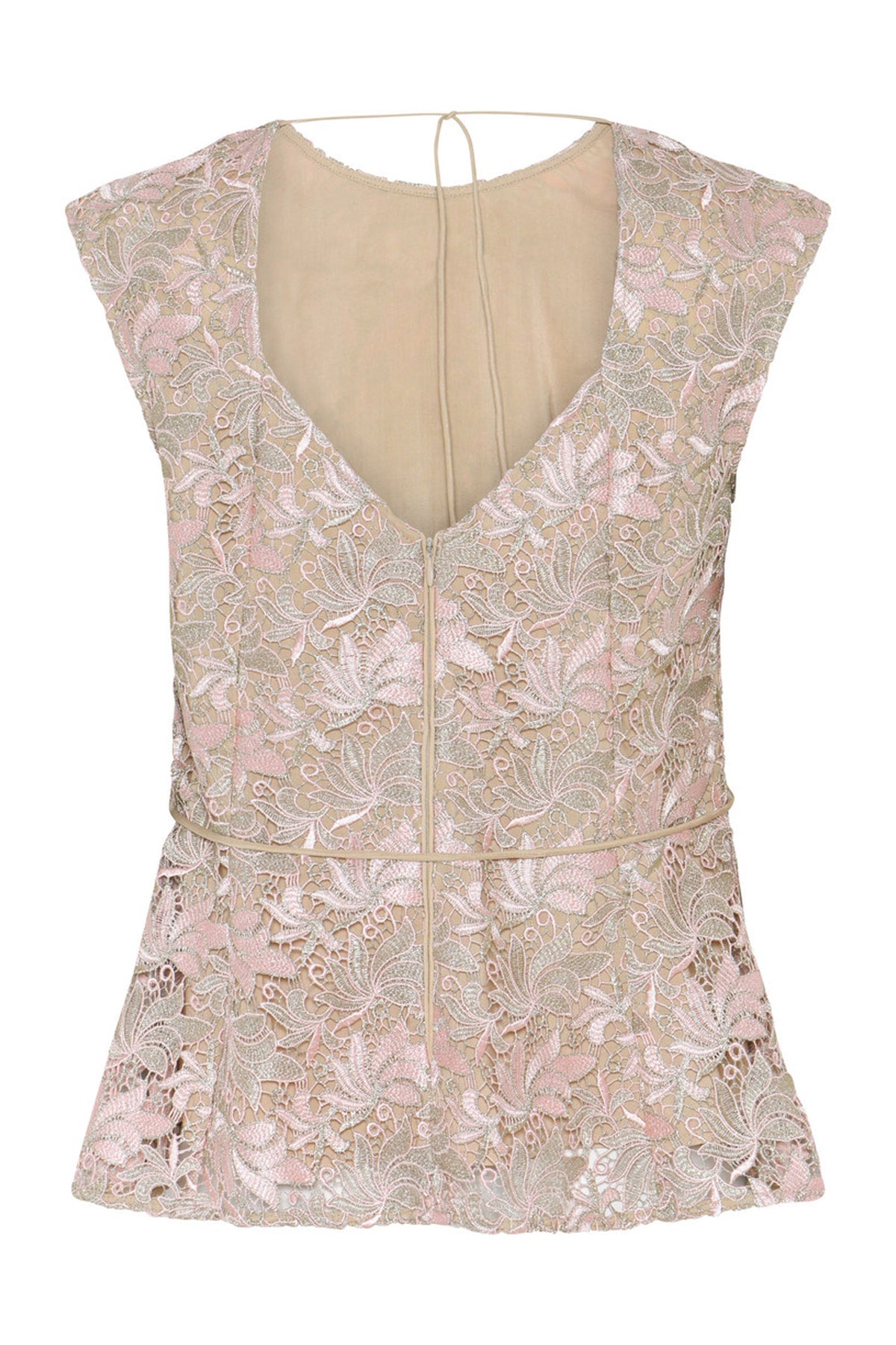 AdonidaBBOriia blus Rose Gold flower - BBW4862